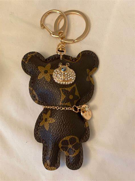 lv keychain bear